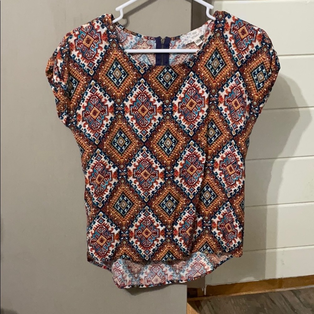 Pink republic top